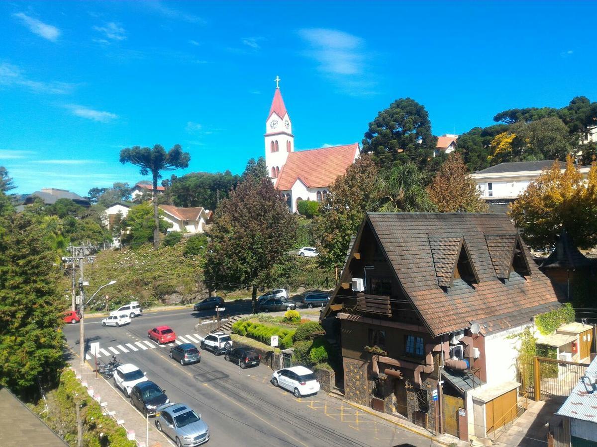 Ferienwohnung Apartamento Em Gramado - Solar Da Encosta Exterior foto